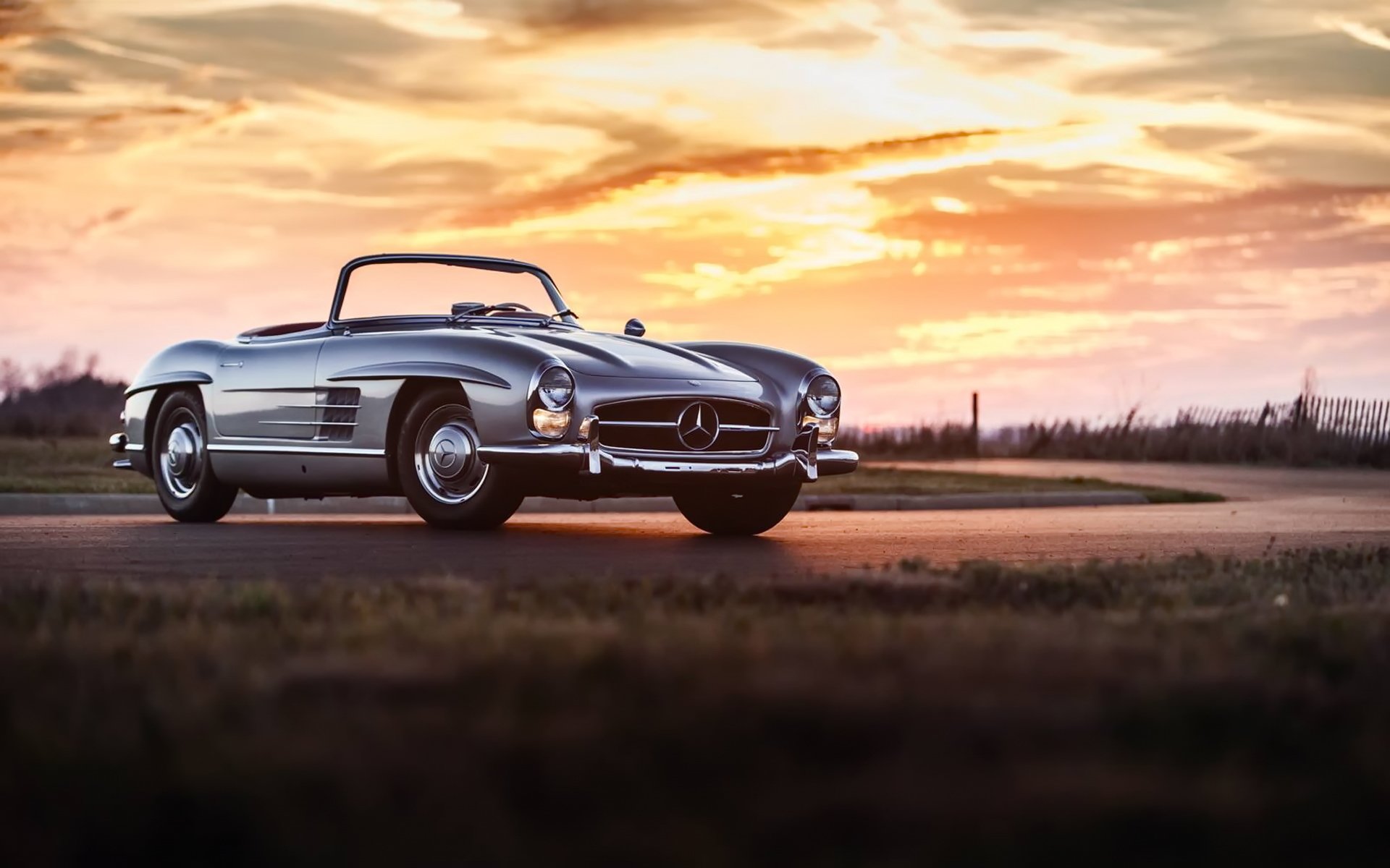 mercedes 300sl coche clásico