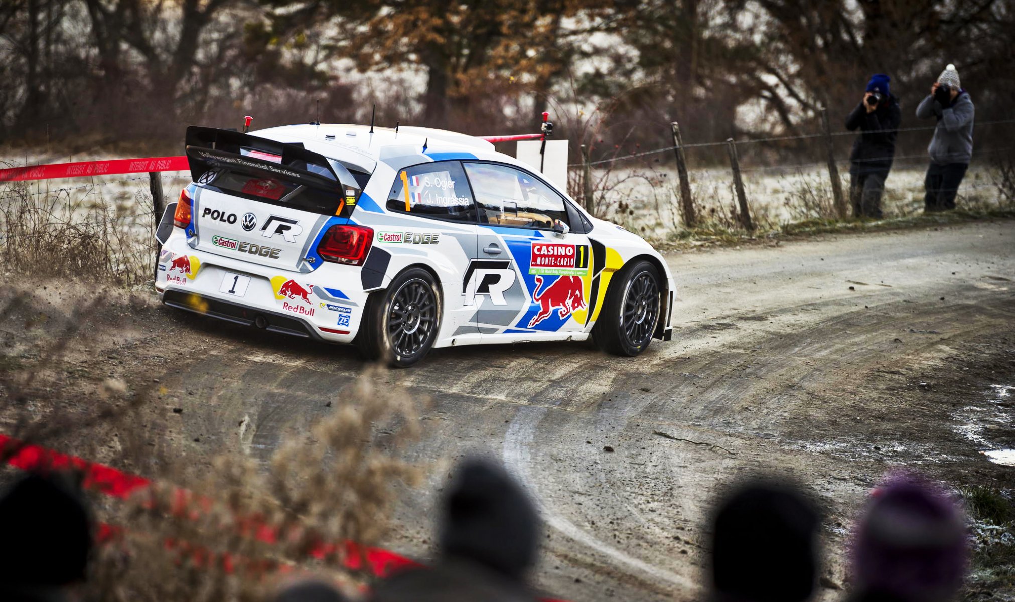 volkswagen polo wkr rallye auto geschwindigkeit drehen sébastien ogier