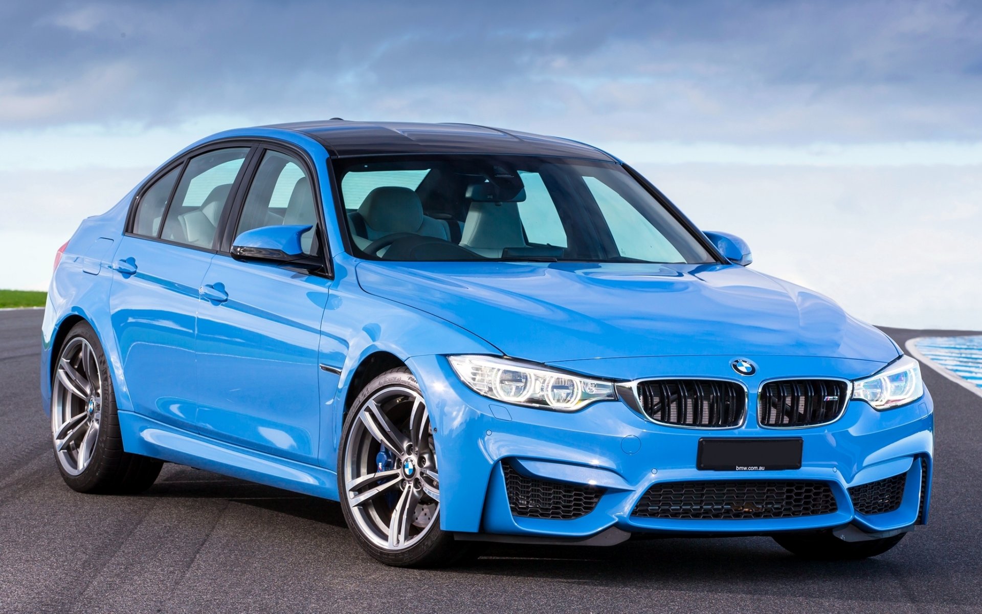 bmw m3 f80 bleu voiture 2014 voiture bmw bleu couleur