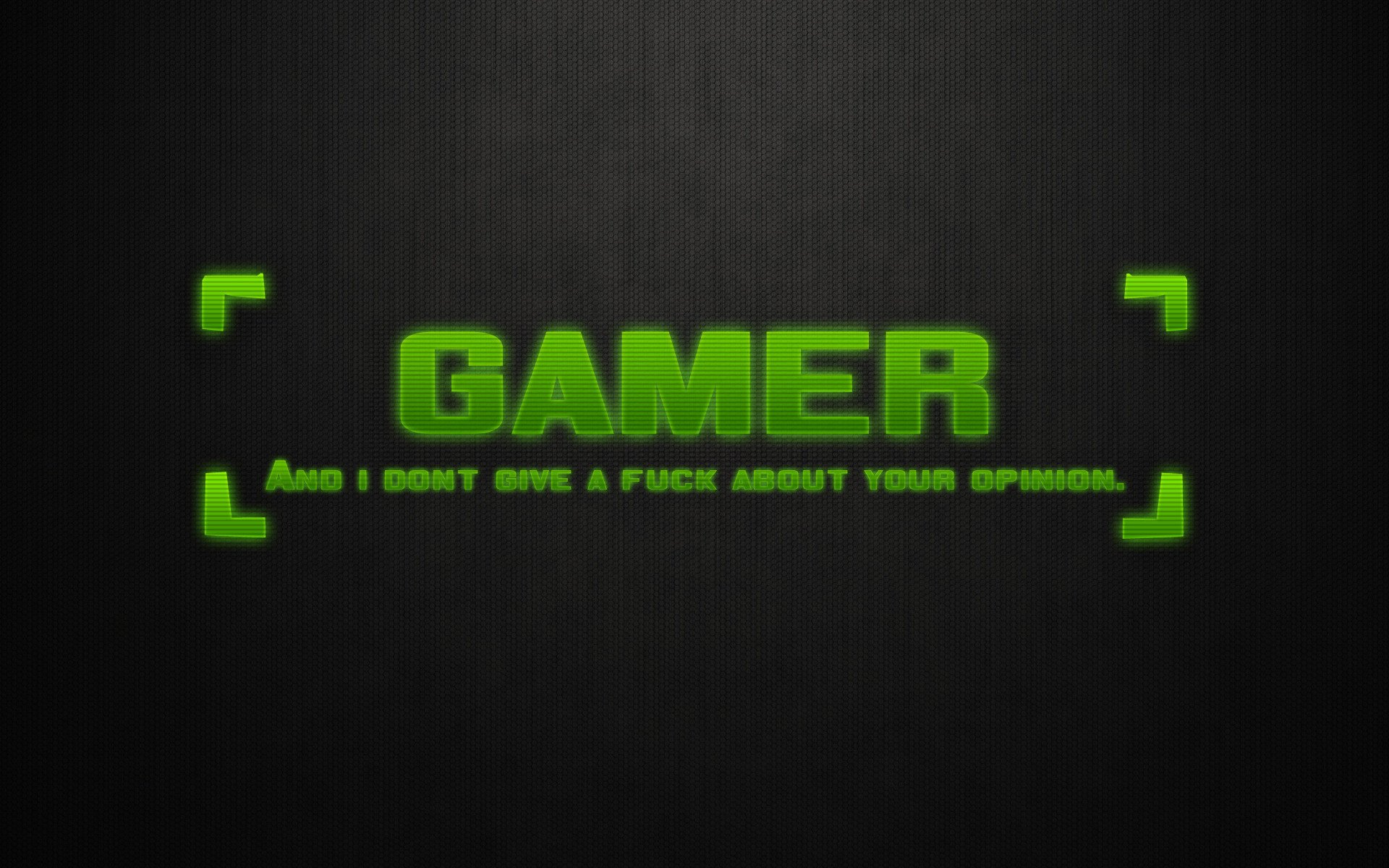 minimalismo iscrizione gamer wallpaper