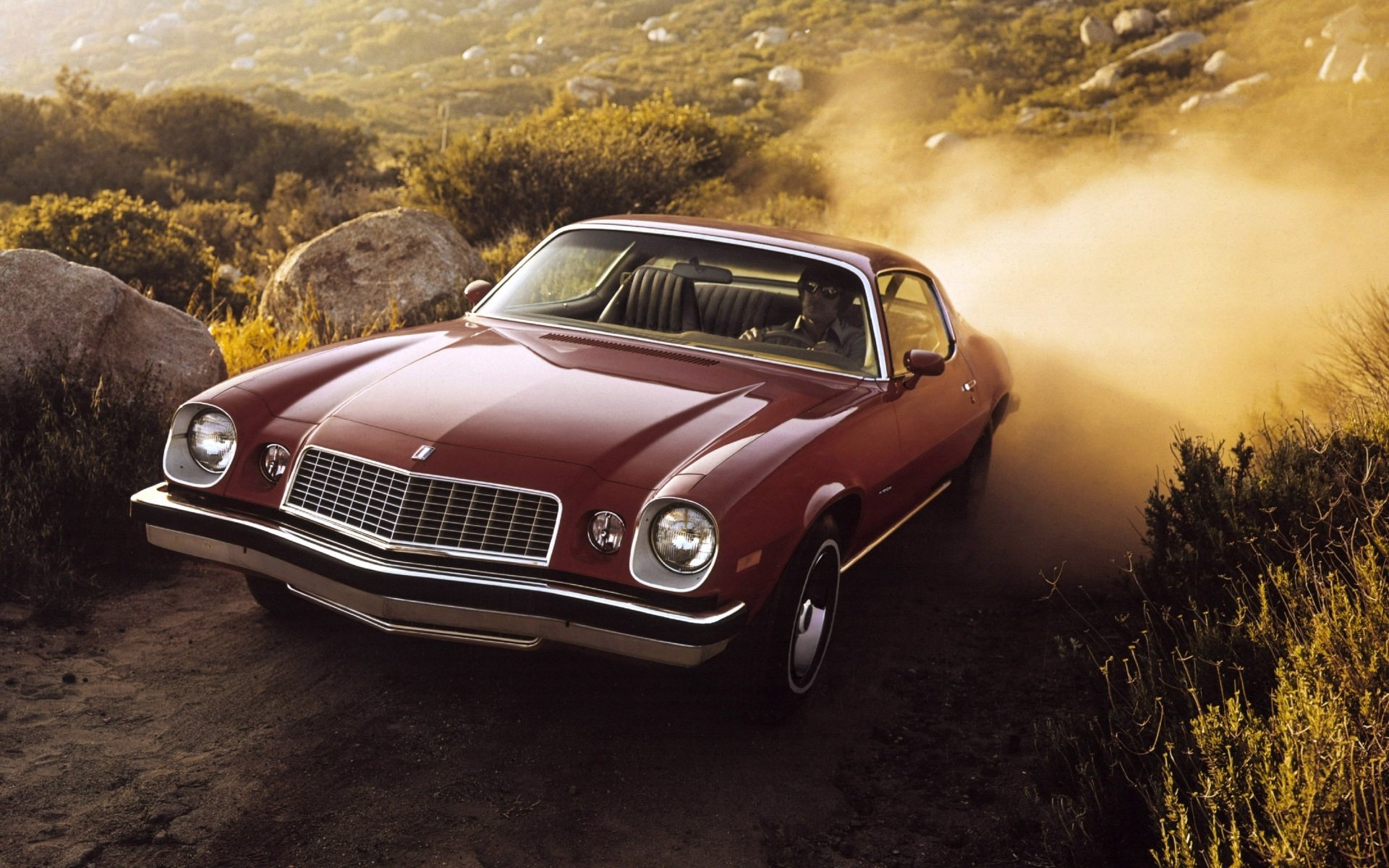 chevrolet camaro sport coupe 1974 chevrolet camaro front end dust