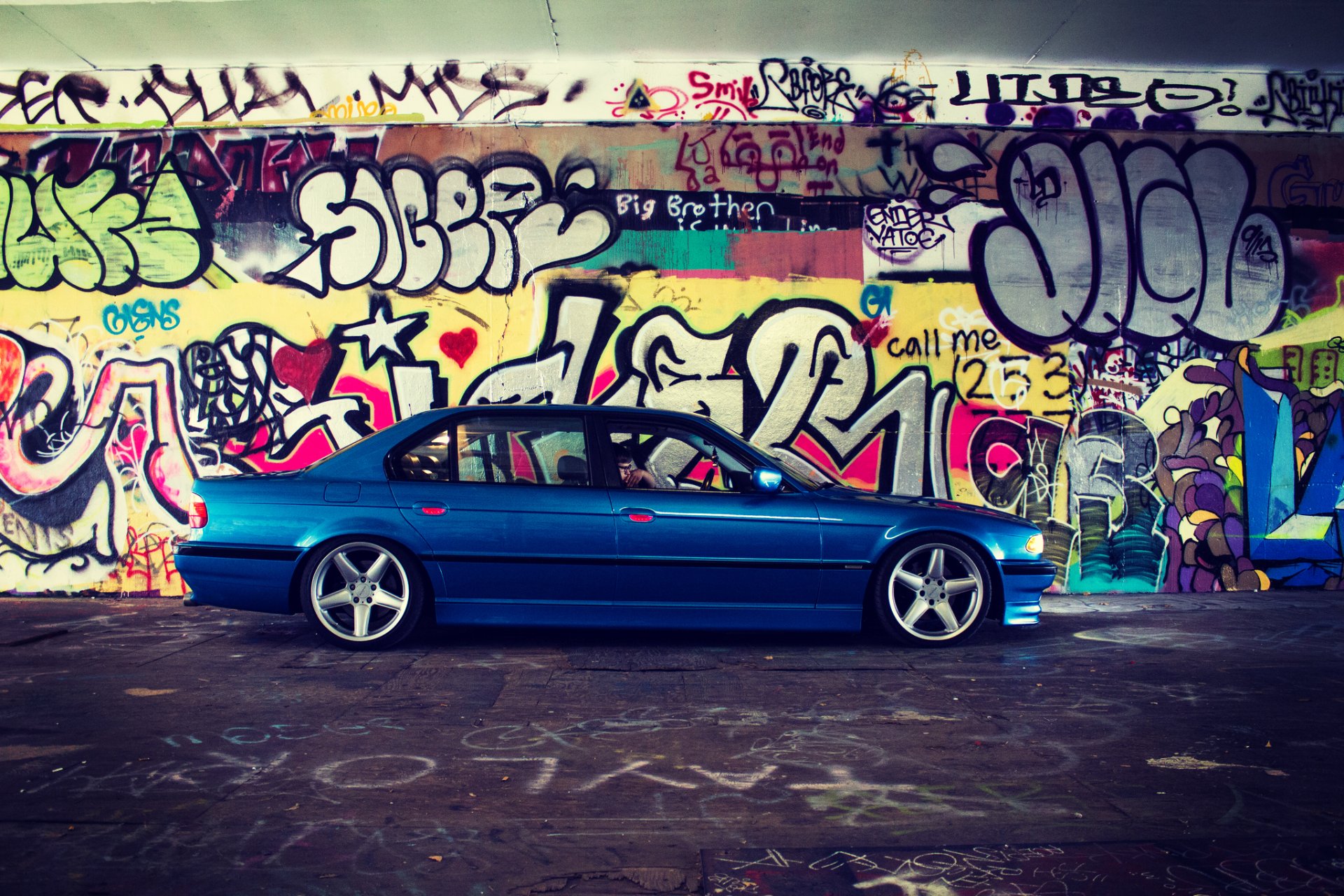 bmw e38 750il bmw lado tuning grafito boomer