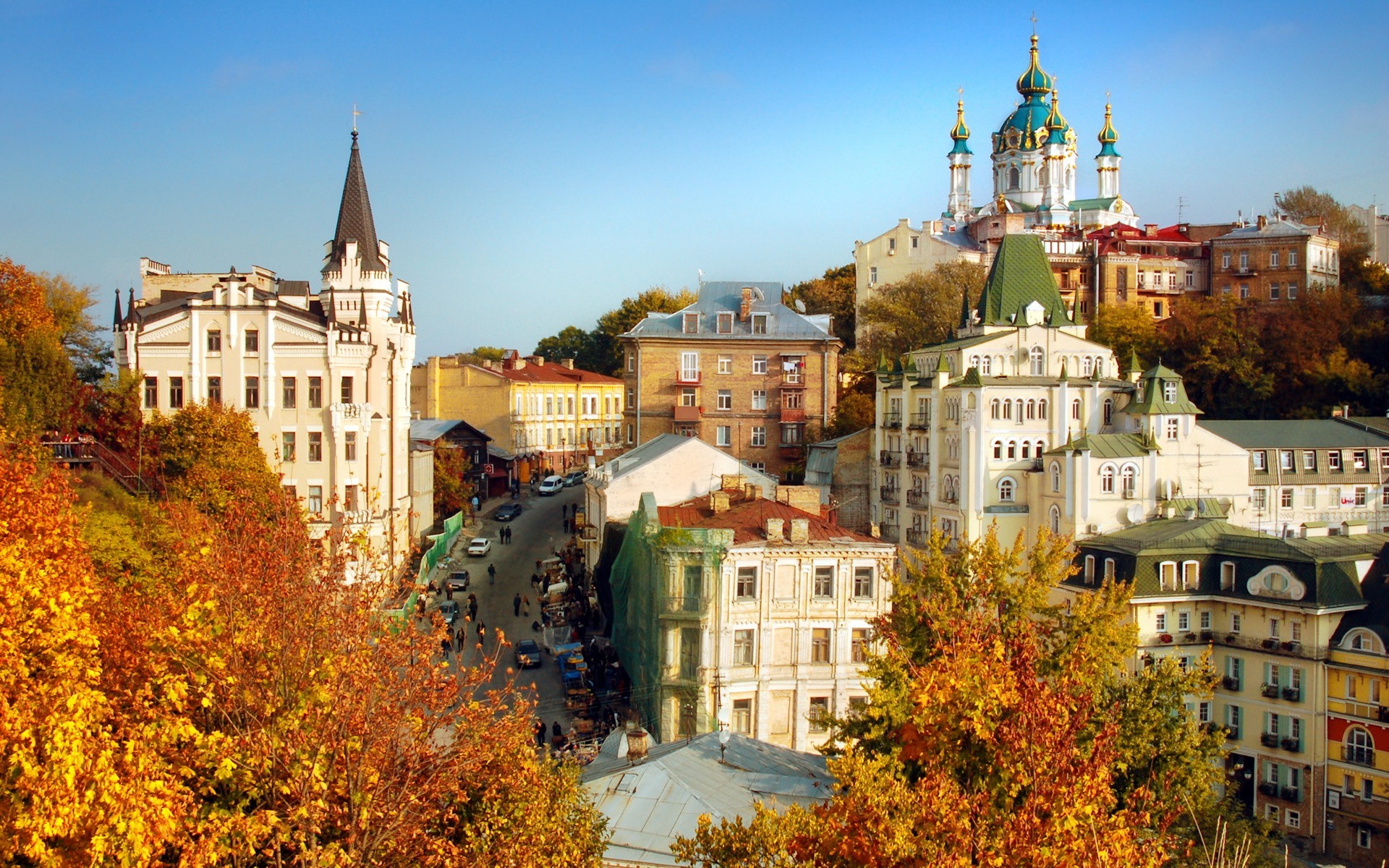 church autumn house kiev