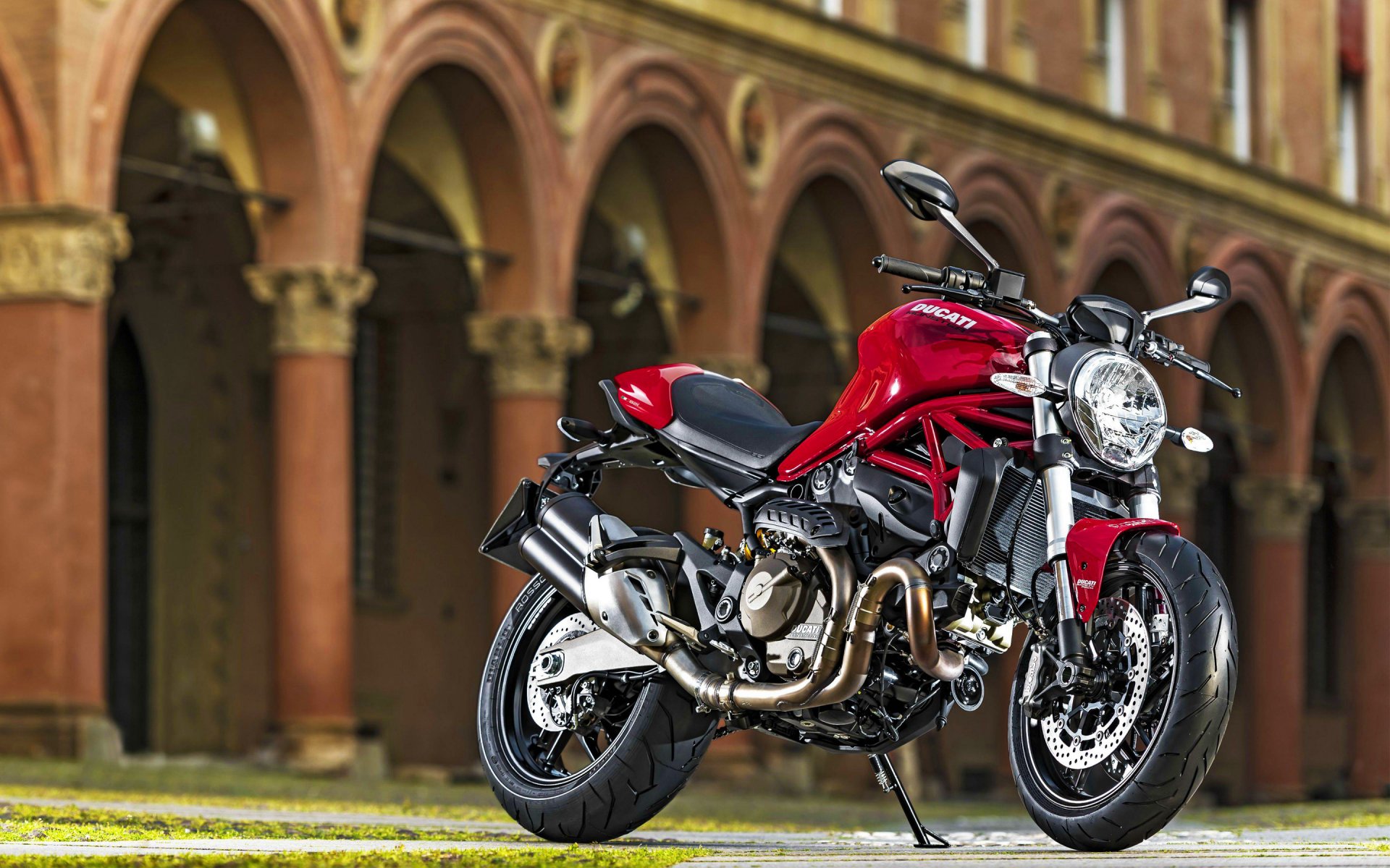 ducati monster 2015 red