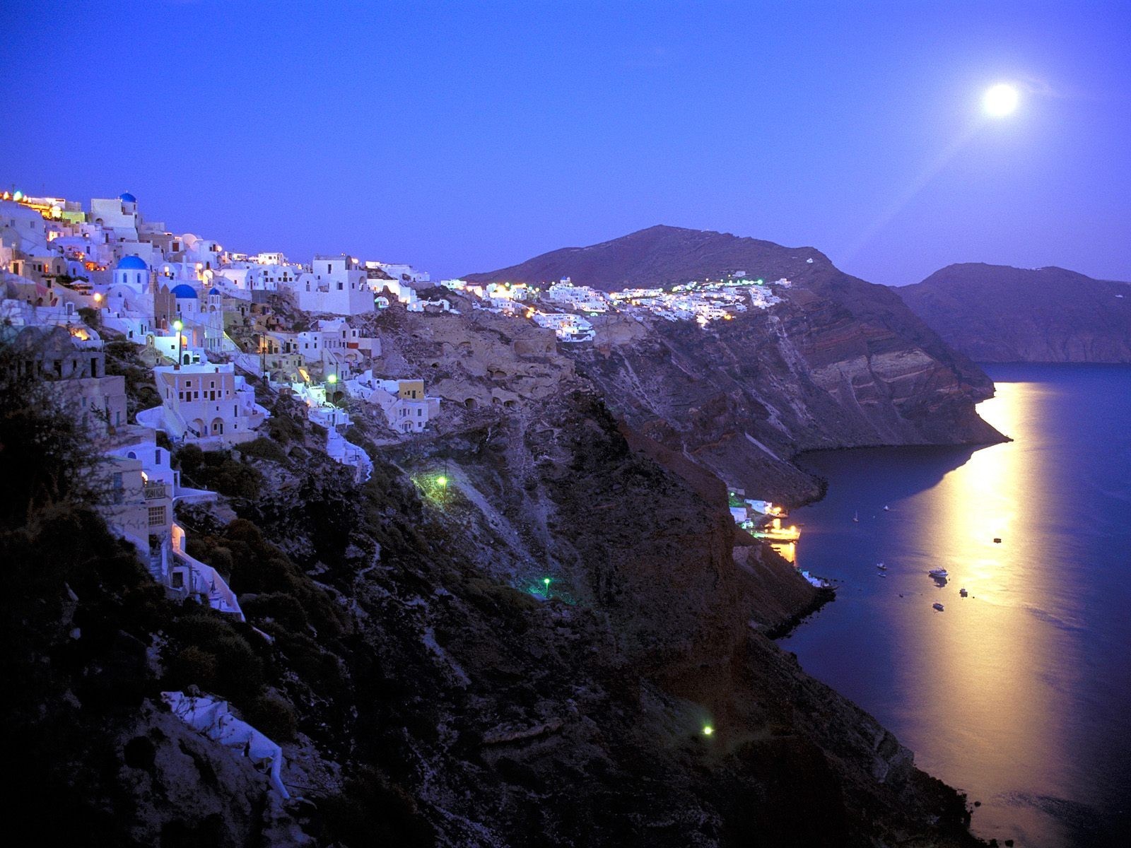 grecia santorini luna