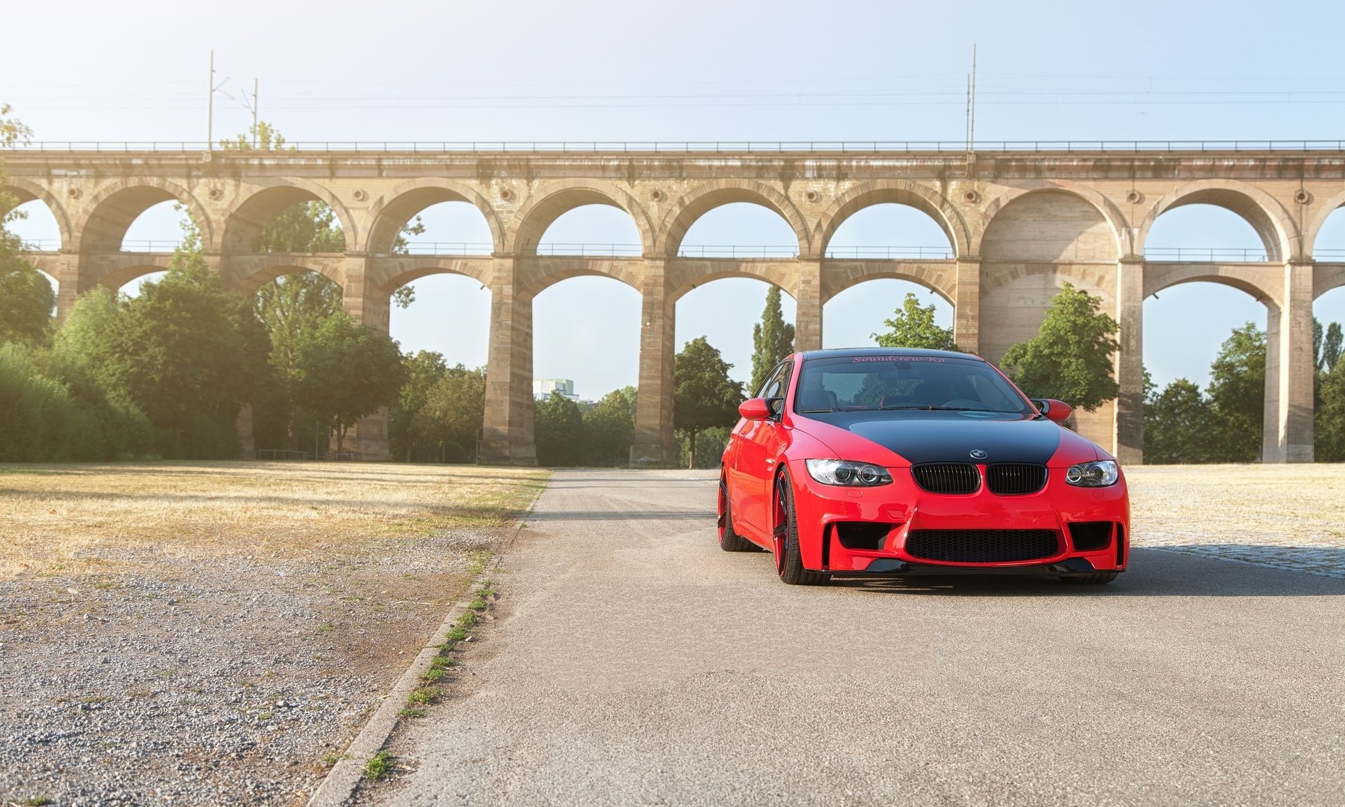 bmw m3 e92 red wheels bmw coupe red