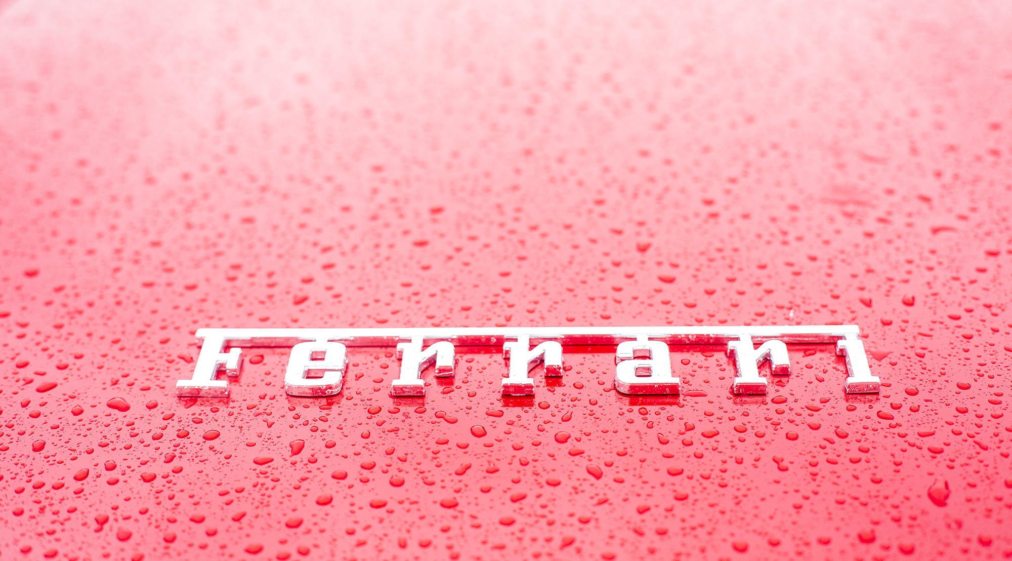 ferrari f458 ferrari letras gotas gota