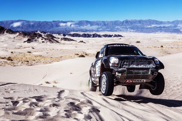 High-speed off-road desert driving