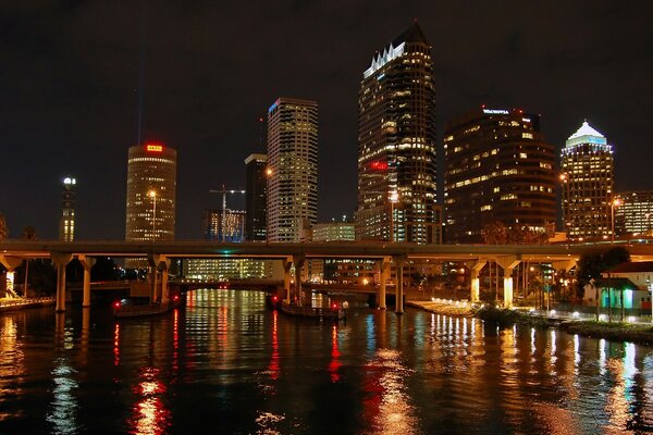 On a black background is an image of the city of a thousand lights by the bay