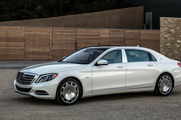 Silver Mercedes Maybach USA