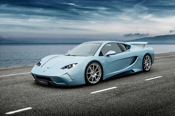 Supercar vencer nad morzem