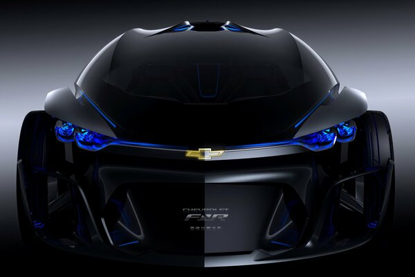 The daring look of a Chevrolet car