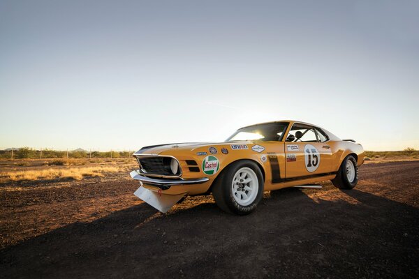 Arancione Ford Mustang boss 302