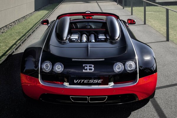 Super elegante Bugatti vitess