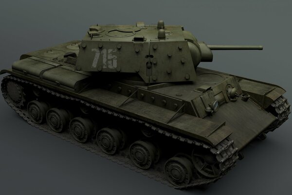 Modelo de tanque de calidad. Modelo 3D