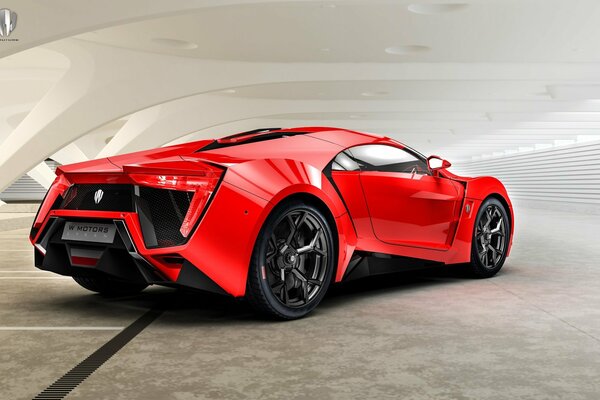 Lykan HyperSport is a Lebanese hypercar of limited production by W Motors