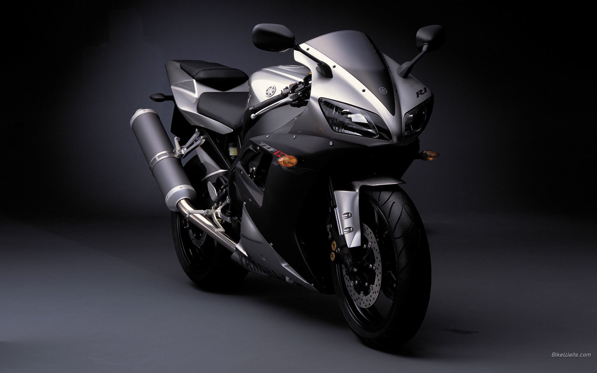 yamaha yzf-r1 2002 argento sportbike moto moto r1 yamaha dirt bike sfondo sfondo scuro moto hi-tech veicoli a motore