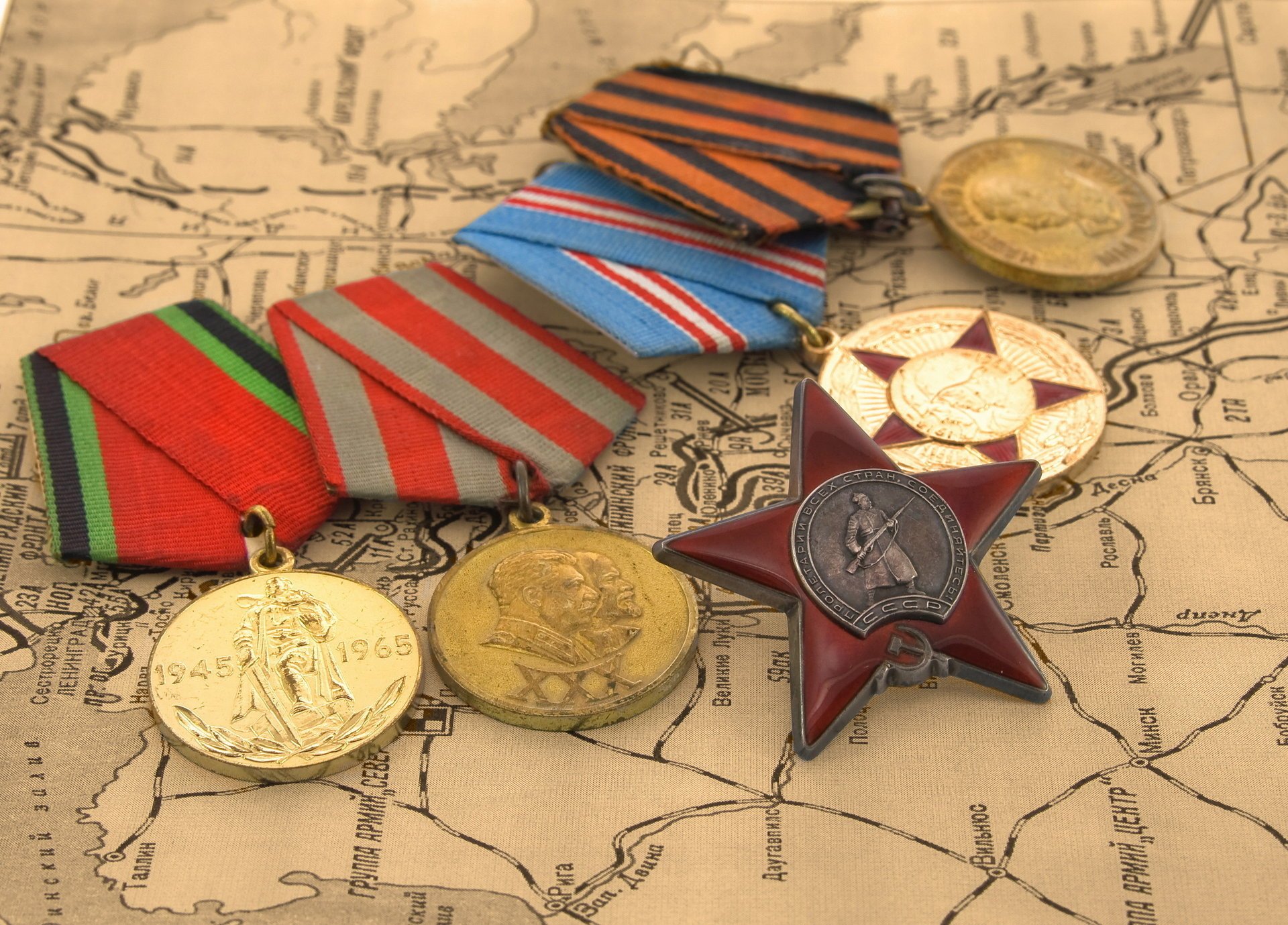 medals star victory day map awards may 9 order