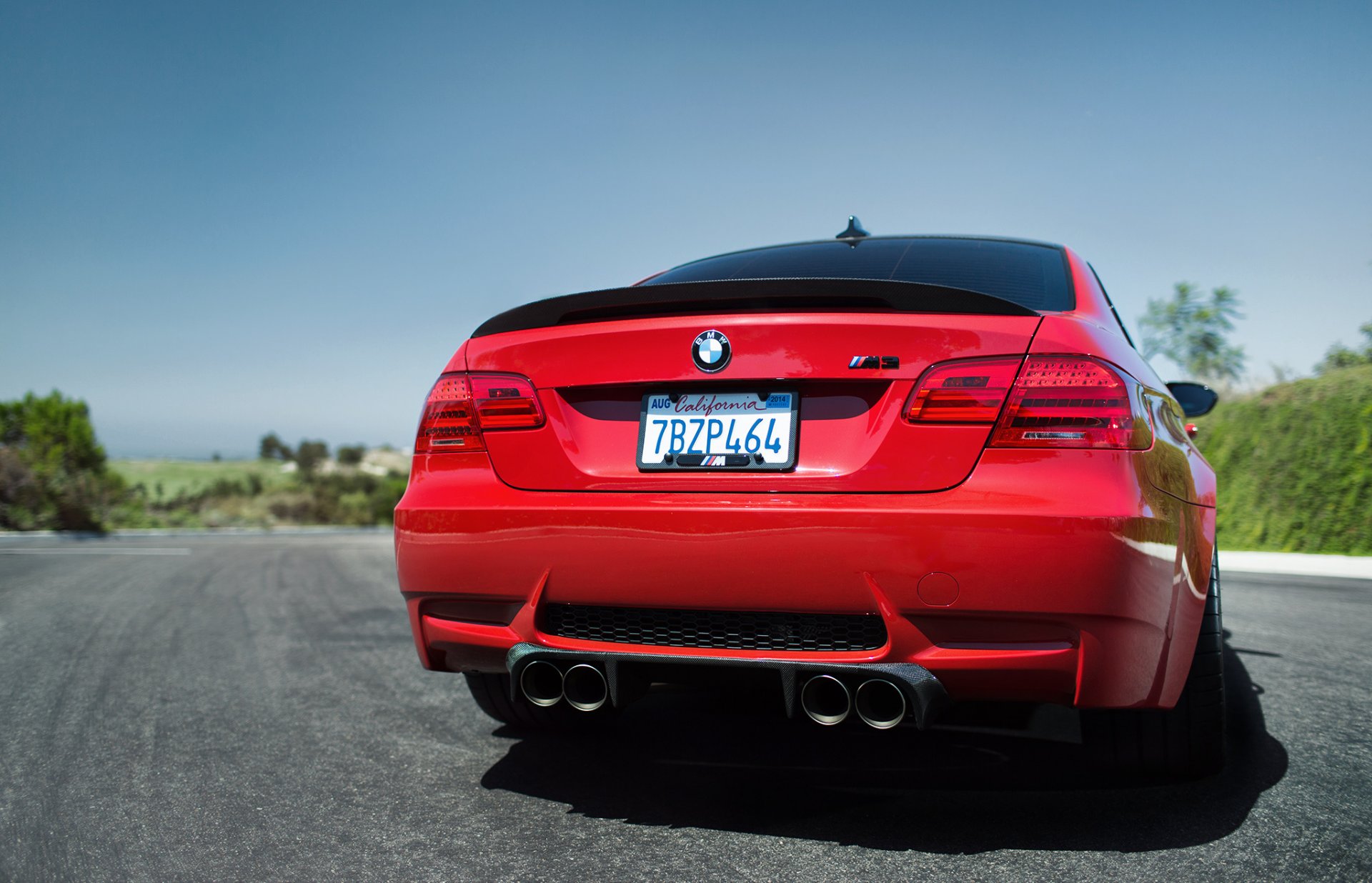 bmw e92 m3 rojo bmw rojo trasero