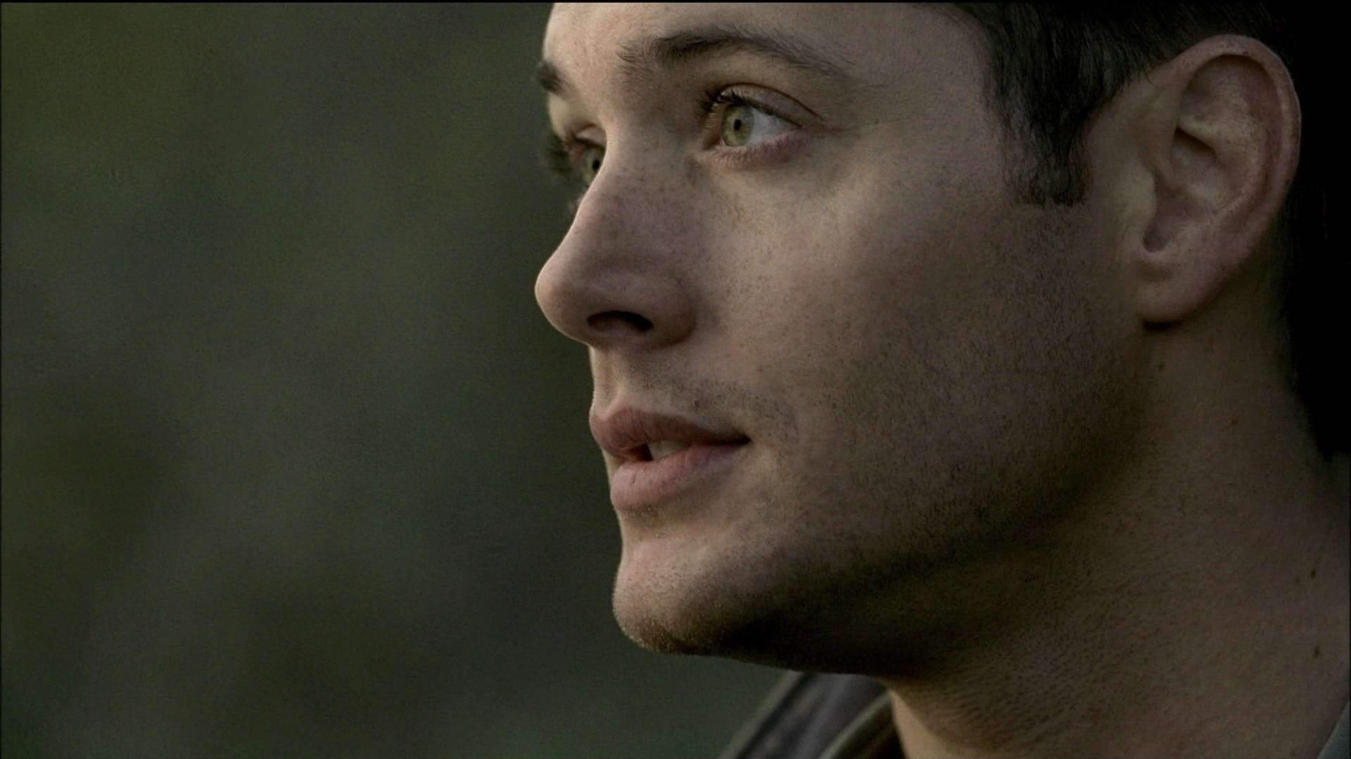 upernatural dean dean jensen ackles uomo profilo occhi verdi occhi viso ritratto jensen ackles