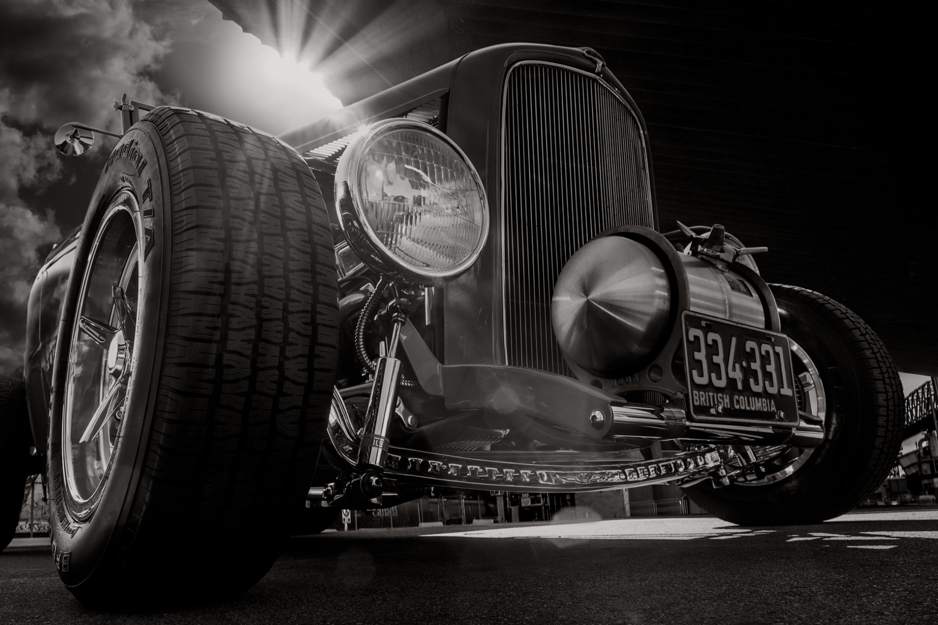 ford 1932 hot rod klassisch retro front