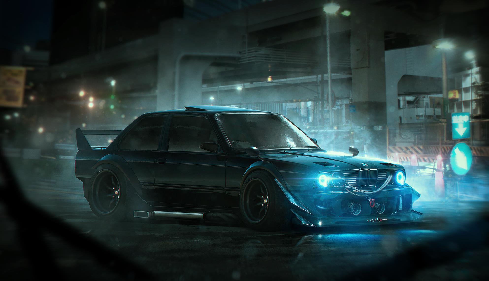 bmw m3 e30 zukunft tuning rendering von khyzyl salem