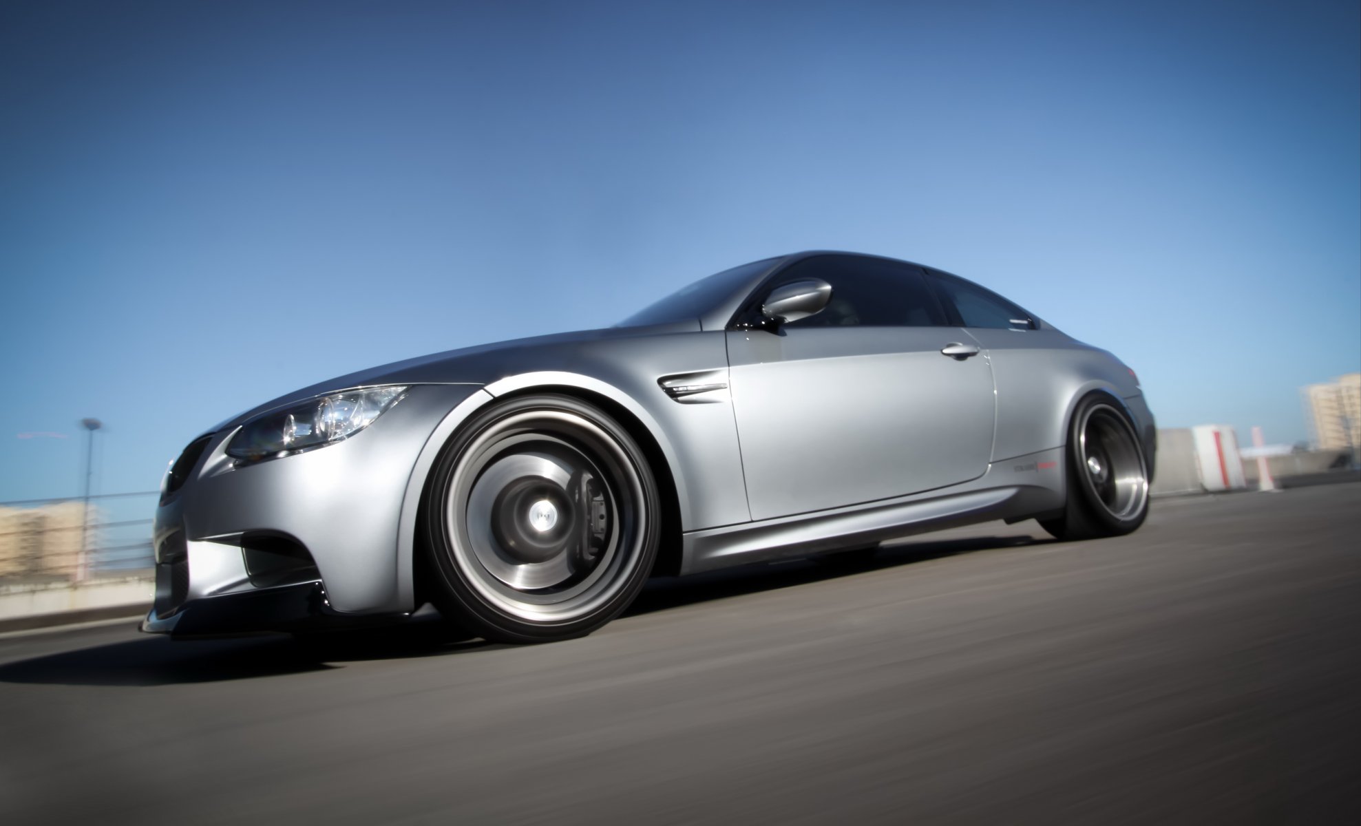 bmw m3 coupe grey speed blur