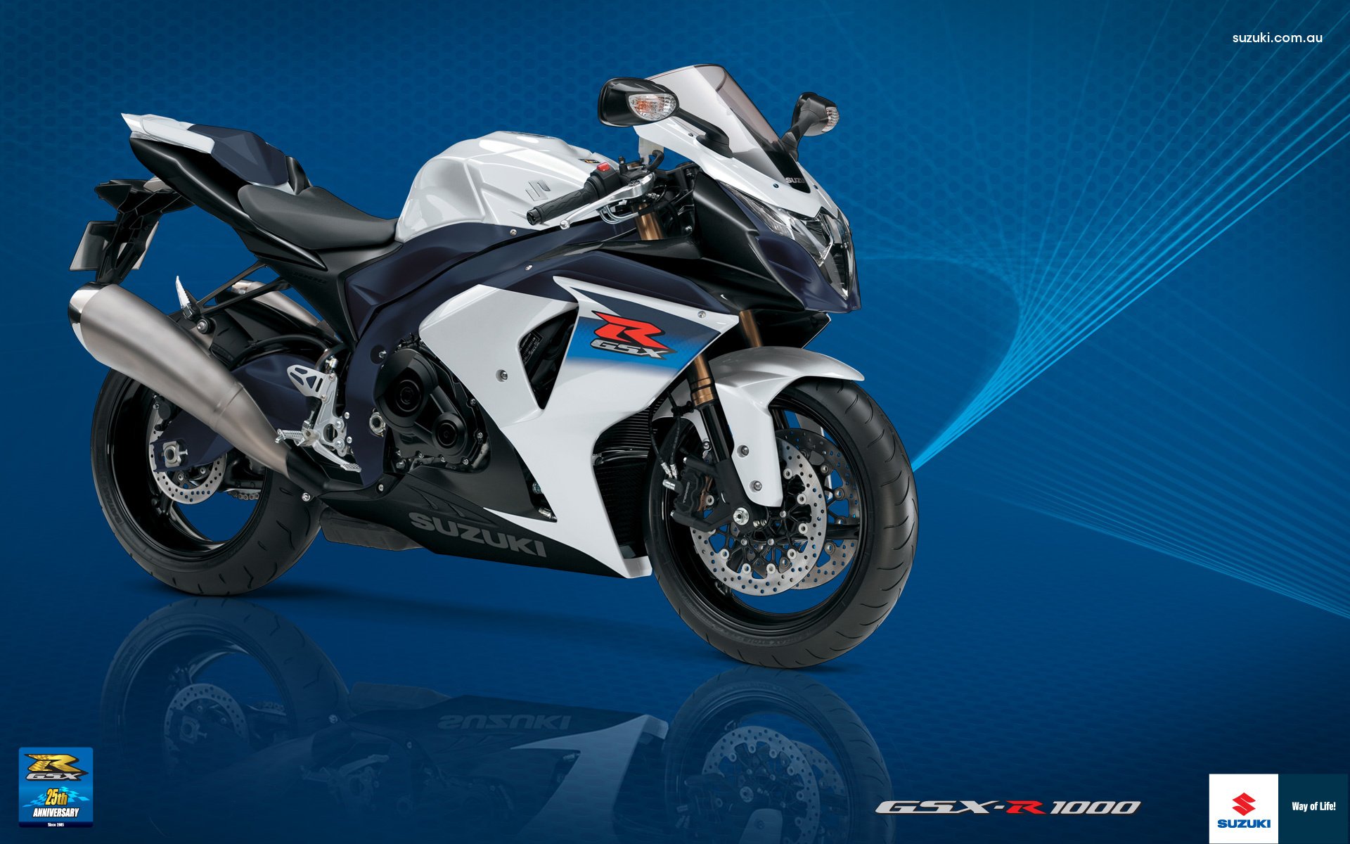 uzuki gsx-r 1000 k9 suzuki jixer biały moto sportbike motocykl motobike hi-tech motor terenowy pojazdy silnikowe