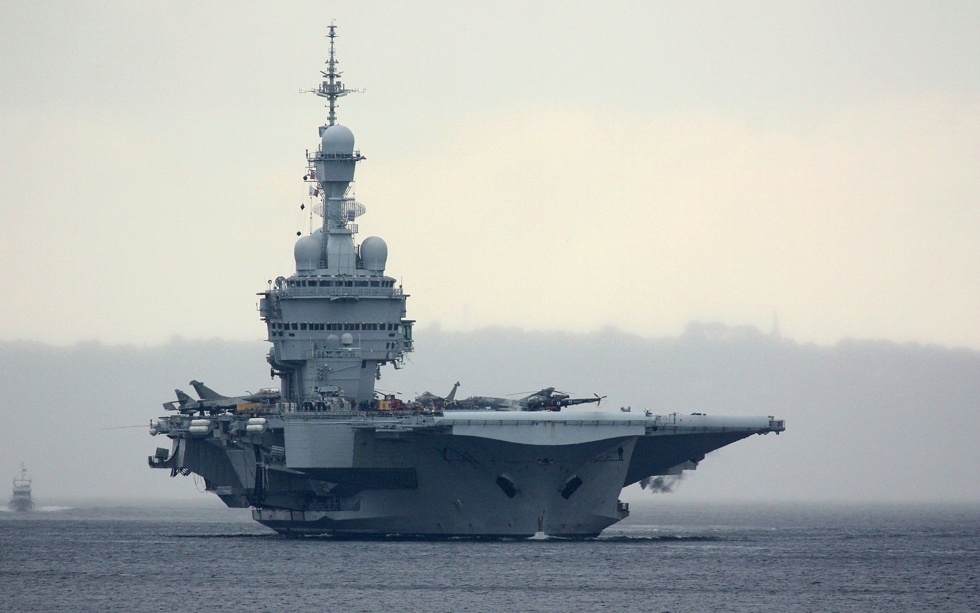 charles de gaulle aviones francia portaaviones primer plano