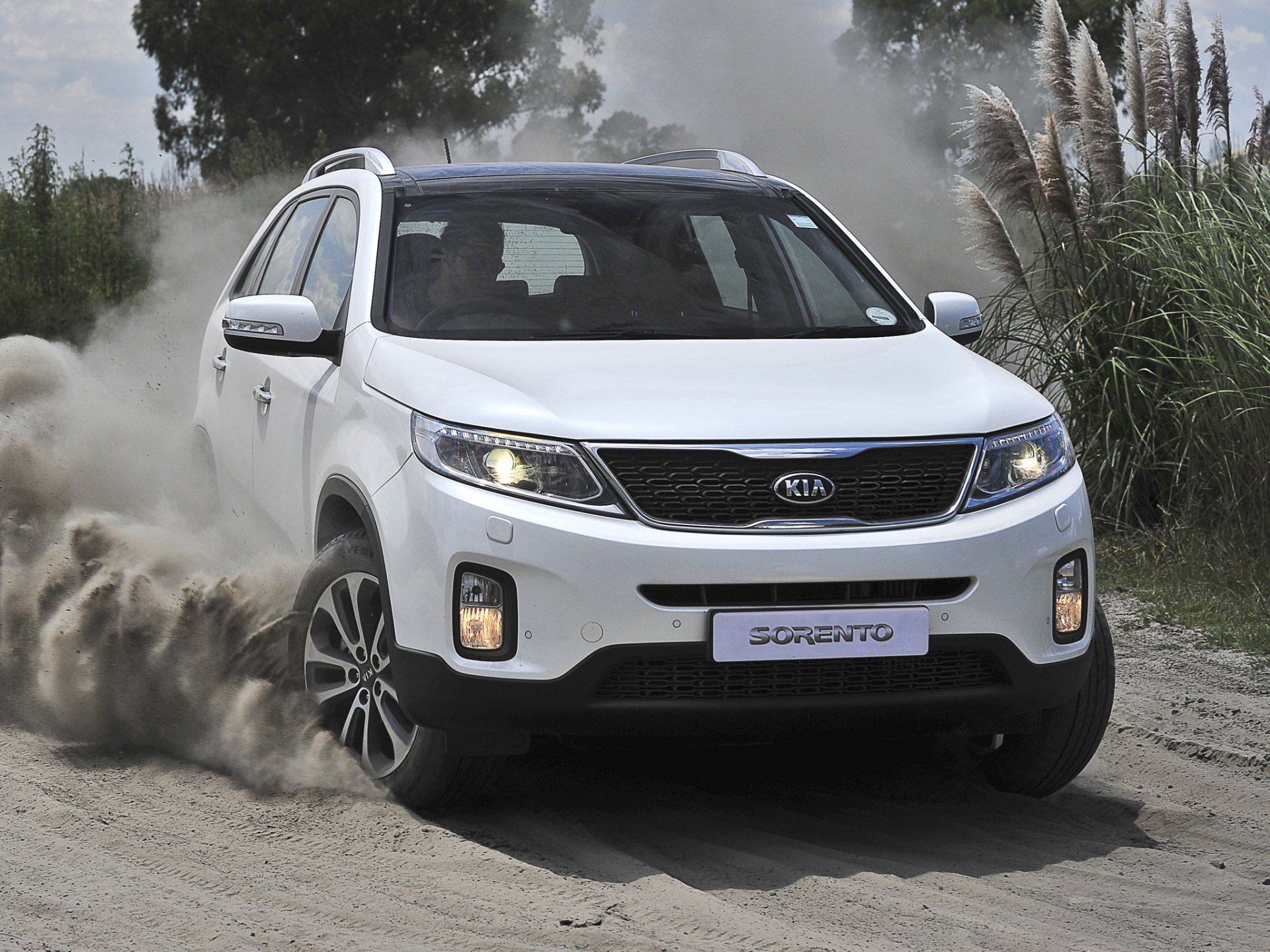 kia sorento kia sorento crossover suv poussière terre