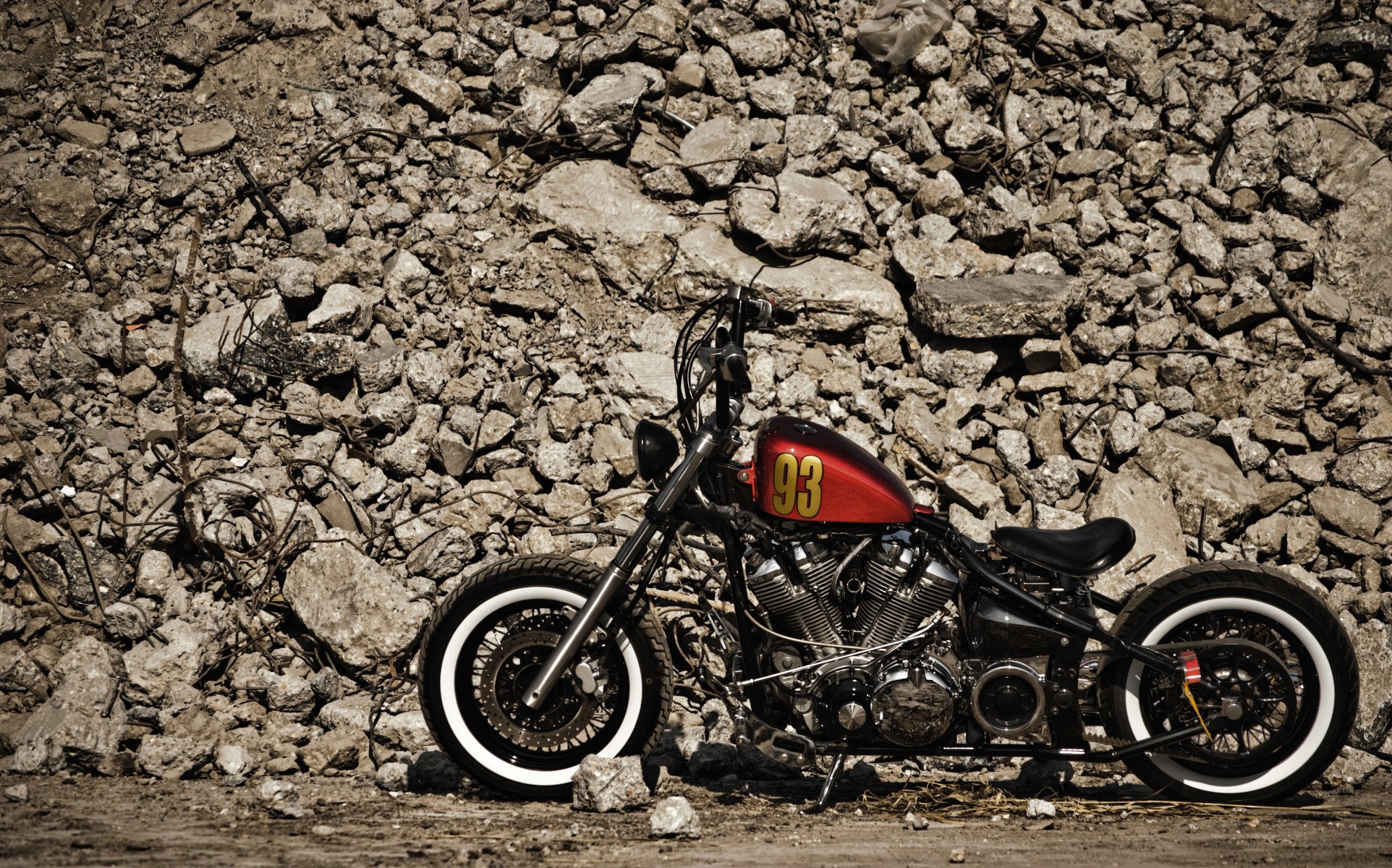 xv1600 float motocykl dirt bike projekt kamienie
