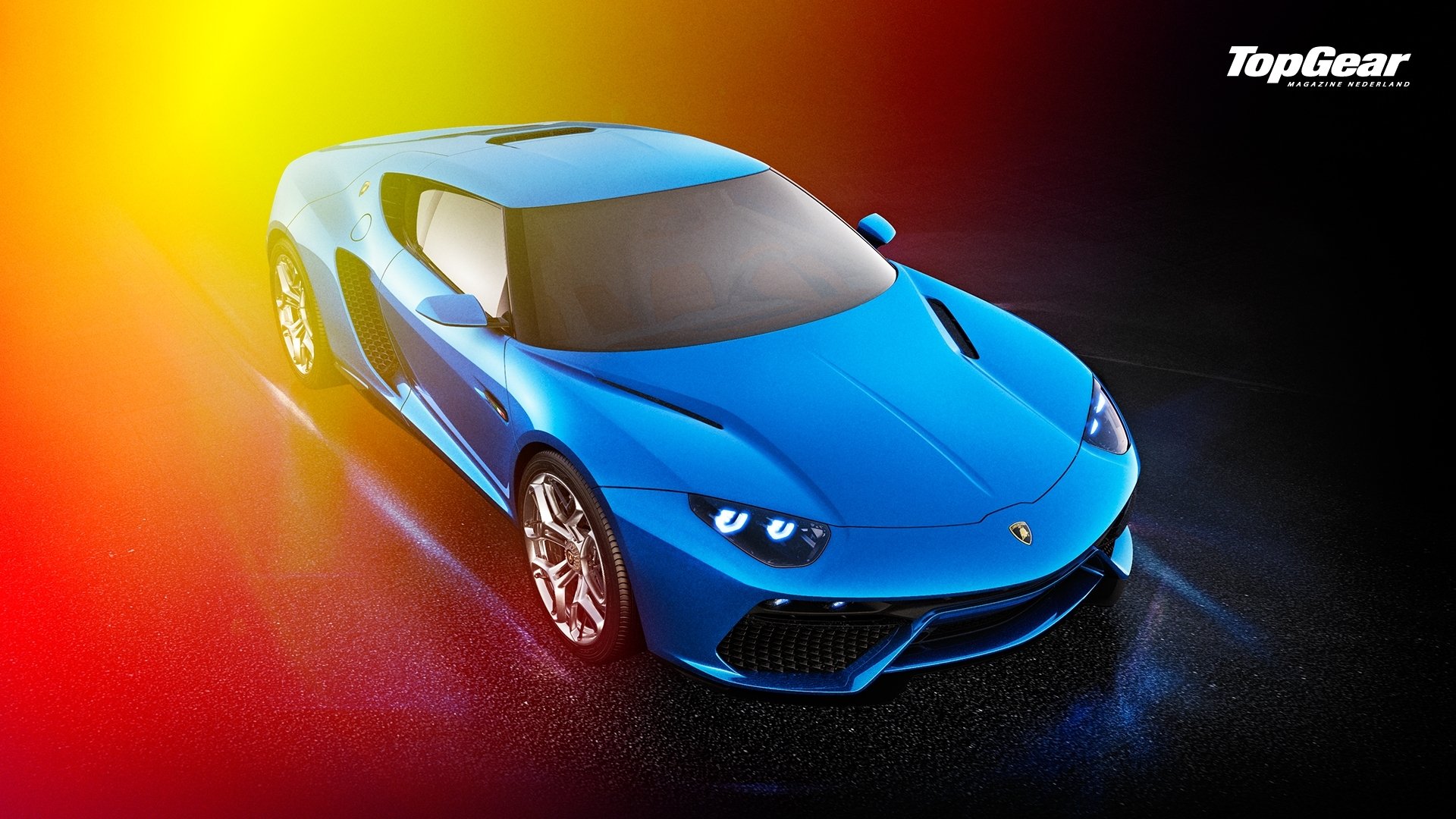 lamborghini asterion cubic zirconia 910-4 anteriore blu top gear