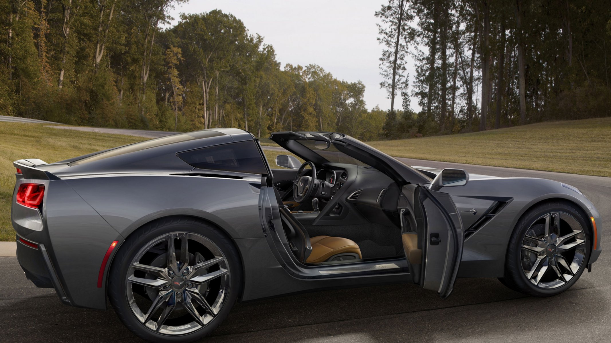 coupé supersportwagen chevrolet corvette