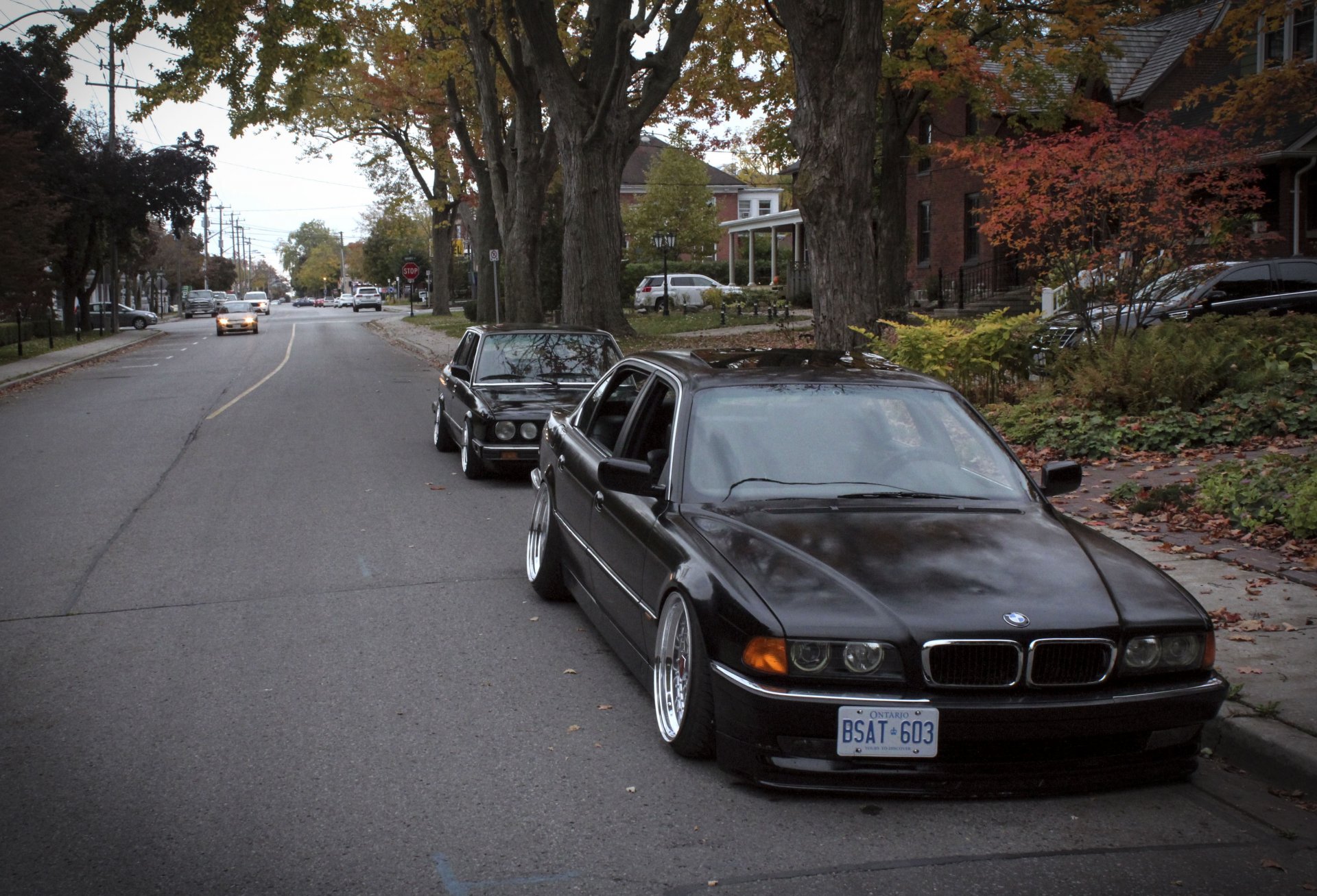 bmw e38 e28 posición tuning llantas bmw clásico otoño