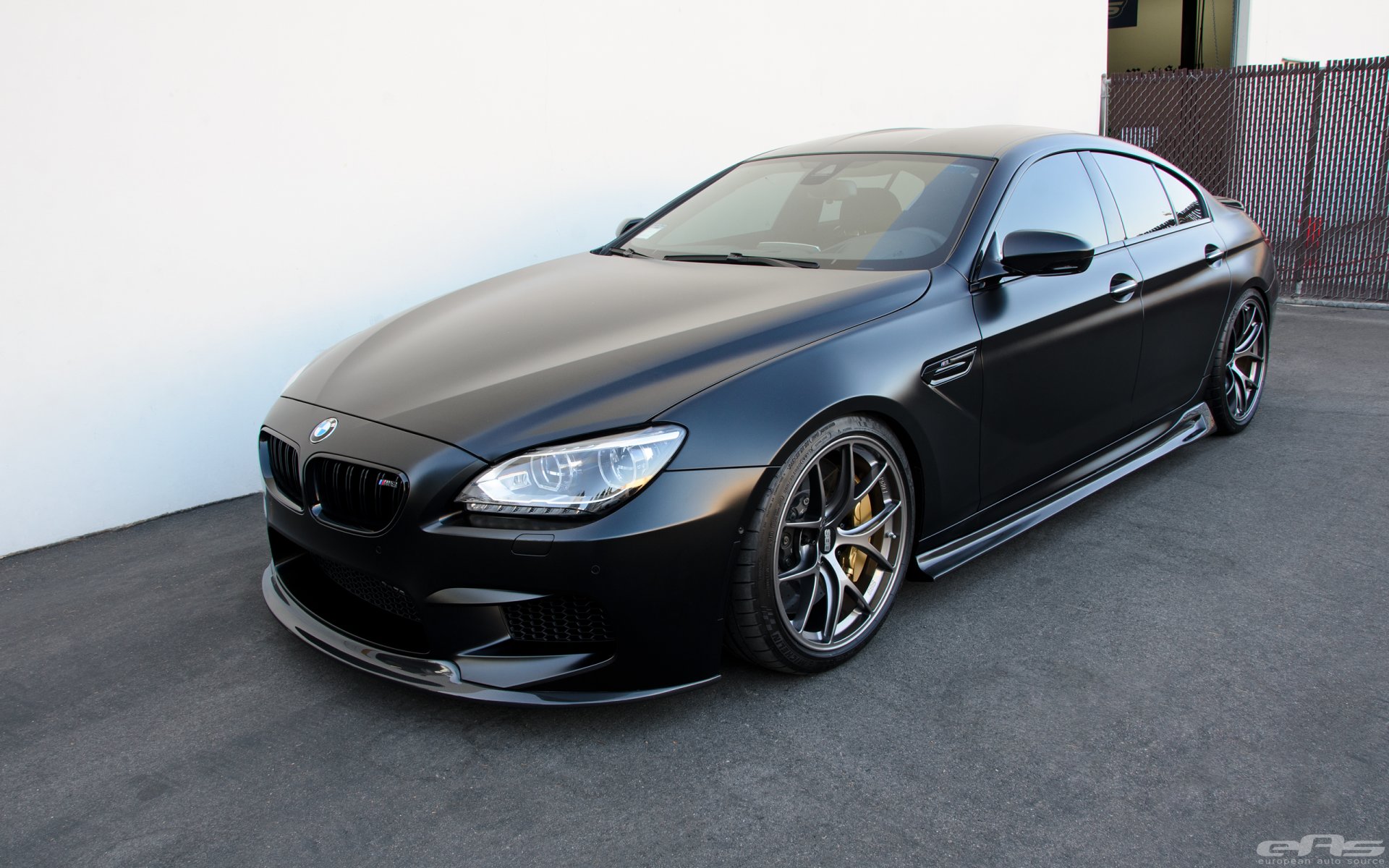 congelato nero bmw m6 gran coupé