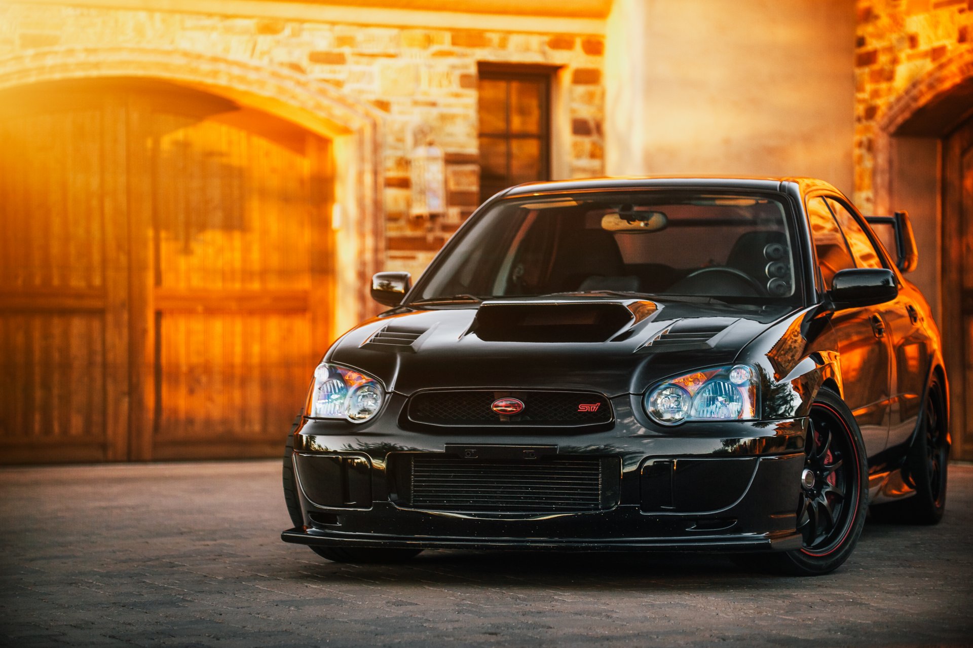 ubaru impreza wrx sti samochód hq tapety