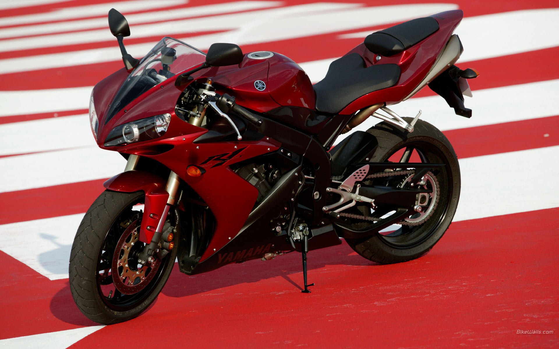 yamaha yzf-r1 2005 sportbike metallico rosso moto moto r1 moto hi-tech dirt bike veicoli a motore