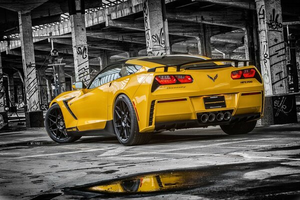 Voiture Chevrolet Corvette Stingray