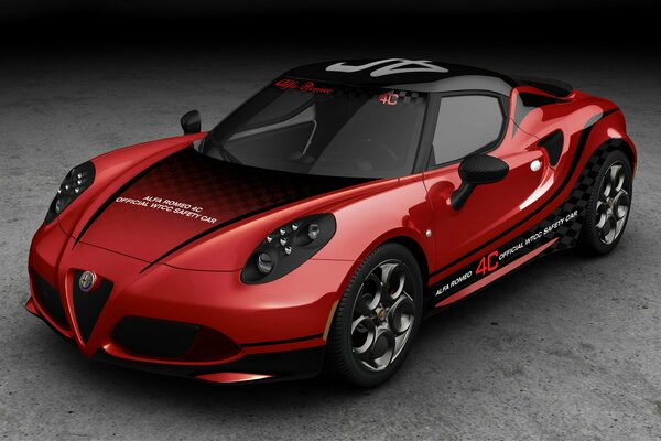 Supercar Alfa Romeo sport