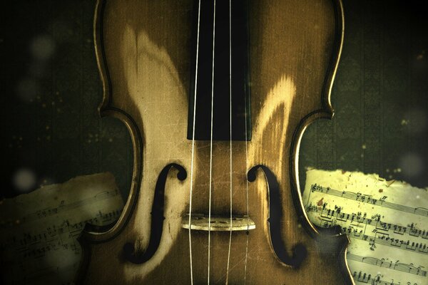 Musical instrument with a book of notes