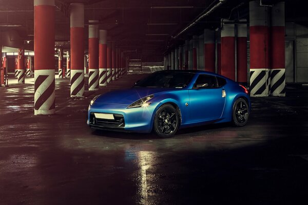 Tapete Nissan 370z. Maschine. Auto