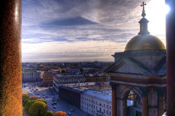 Vista dalla Cattedrale di Sant Isacco. San Pietroburgo