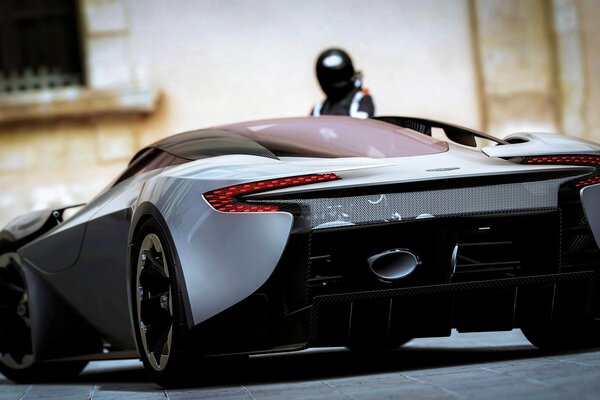 Aston Martin sports car super machine