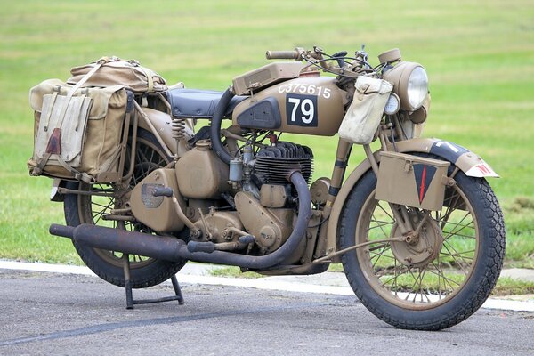 Military motorcycle of the Second World War