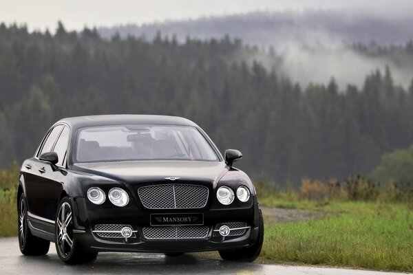 Luxury Dark Bentley auto