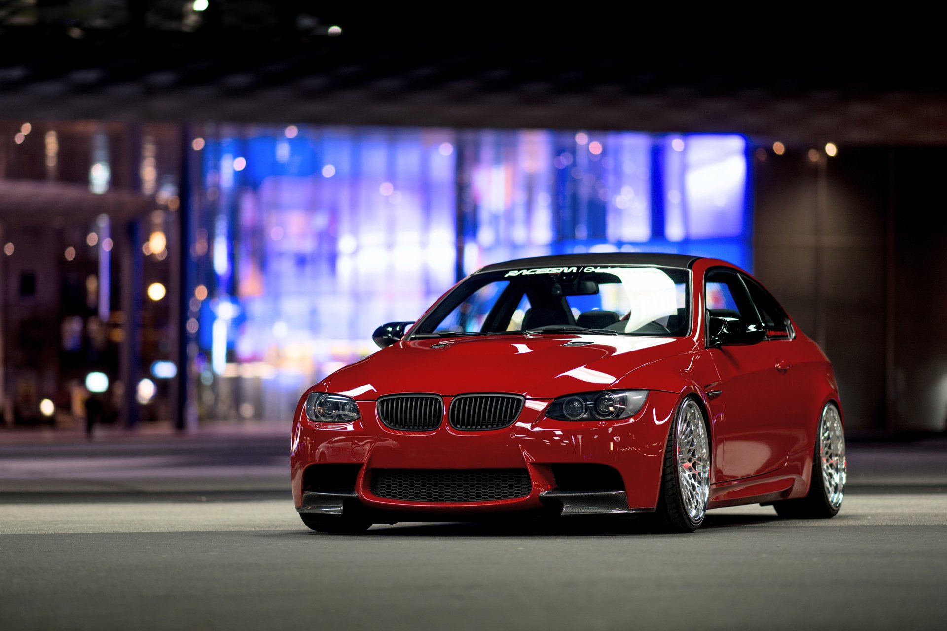 bmw e92 m3 avant rouge