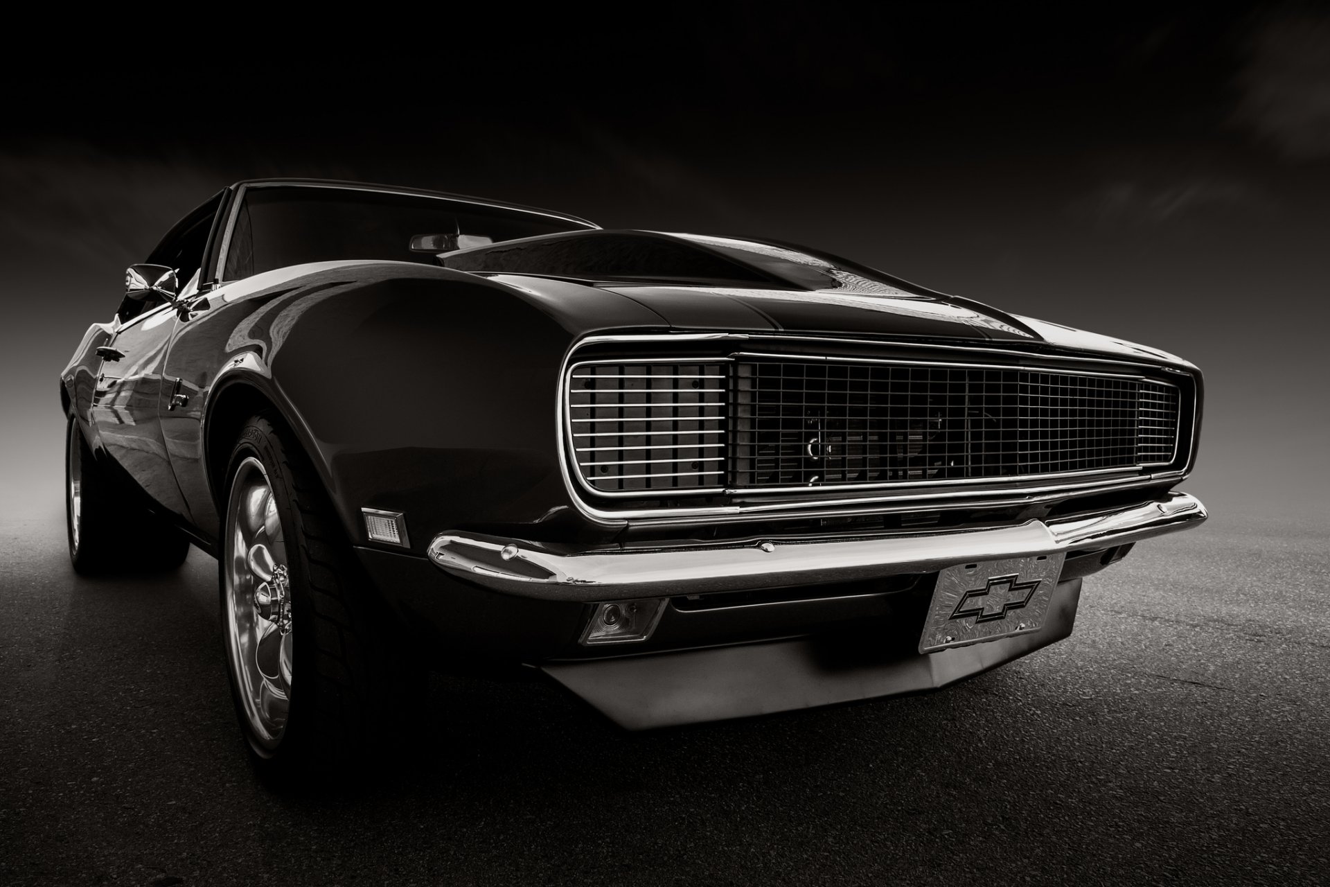 chevrolet camaro 1968 classic retro front