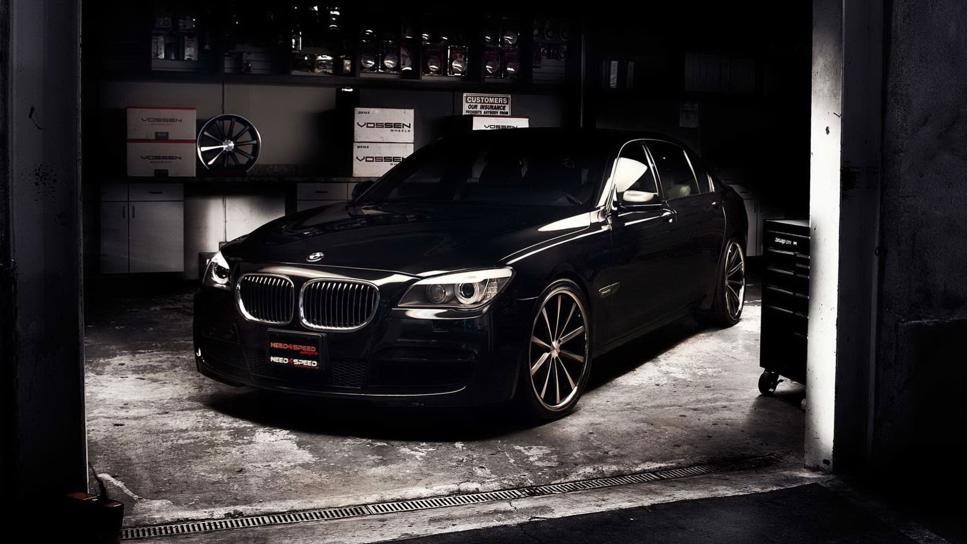 bmw 750li bmw черный седан