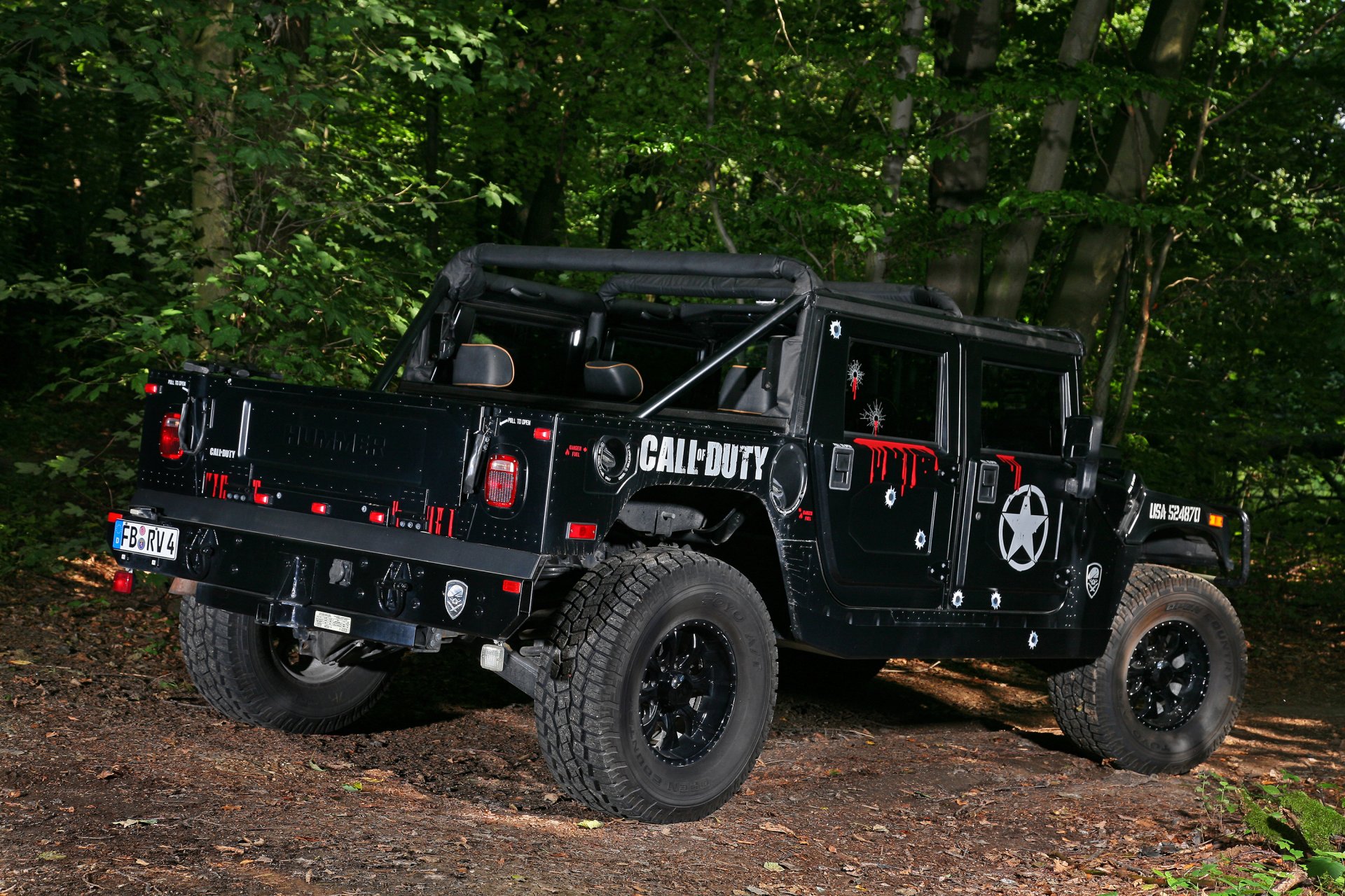 hummer h1 nero