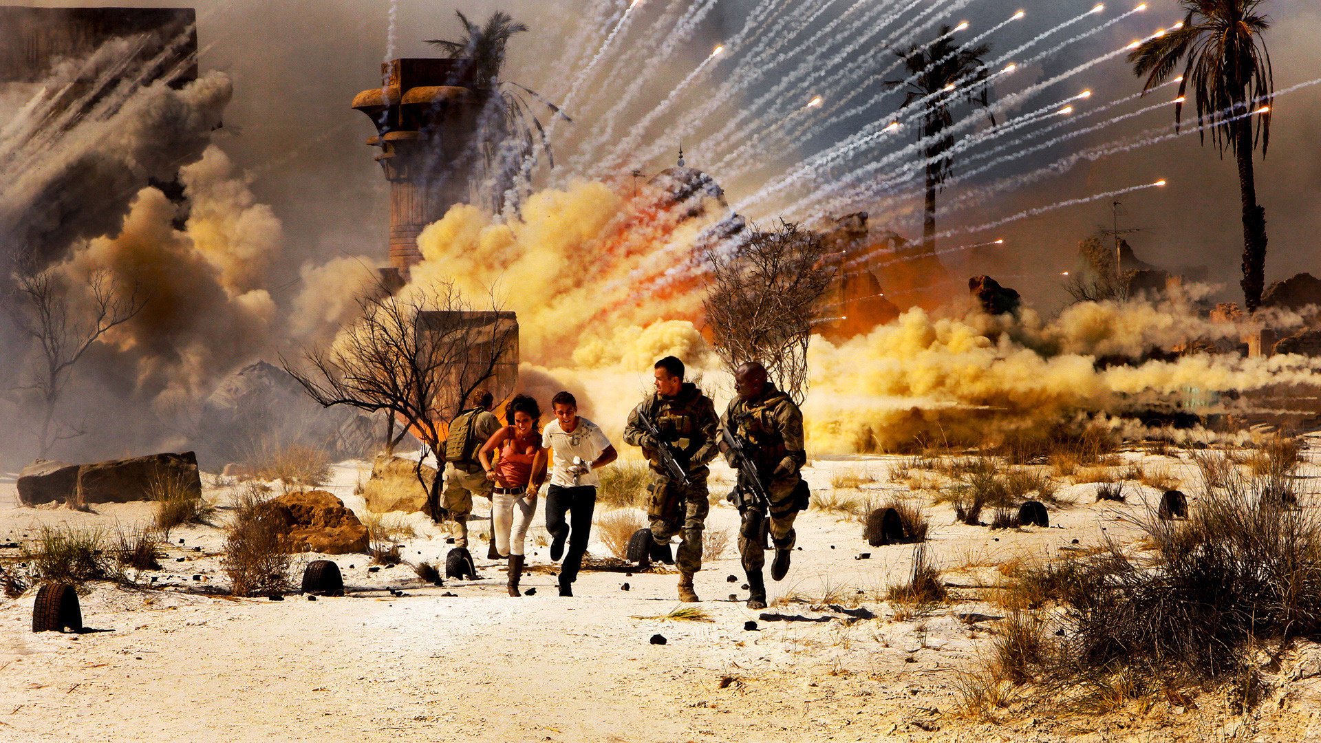 transformers 2 egypte militaire explosion fumée megan fox films